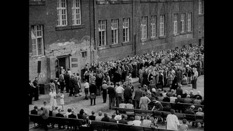 1949-Berlin Blockade / Berlin / Germany / 1948 - 1949 Stock Footage 77817061