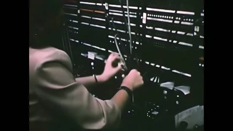 1949 - The human body's nervous system is likened to a phone switchboard, and a Видео 246364910