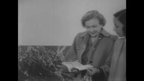 1949: Quick flashback of events leading up to the incident. Stock Footage