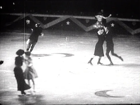 1949-Winter Sports / 1940-1949 Stock Footage