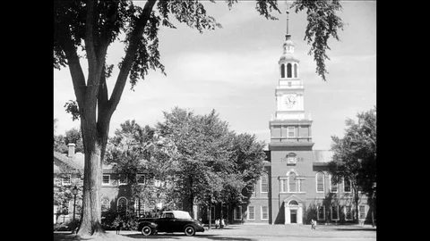 1950-Dartmouth College / New Hampshire / USA / 1950 Stock Footage