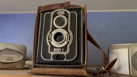 1950 ISING Pucky 1 camera Stock Footage 218306801