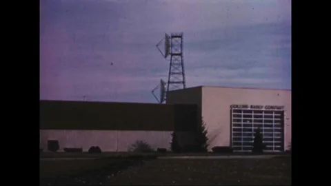 1950s, 1960s, engineer constructs a computer chip by hand, engineers build the Stock Footage 124173536