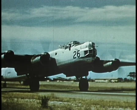 1950s AIRCRAFT TAKING OFF  Stock Footage 50551411