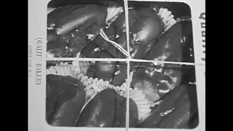 1950s - The engine breakdown of a bakery delivery truck gives Staphylococcus the Stock Footage 132200563