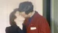 1950s Loving Couple Big Kiss Love Sweetheart KISSING Vintage Film Home Movie HD Footage