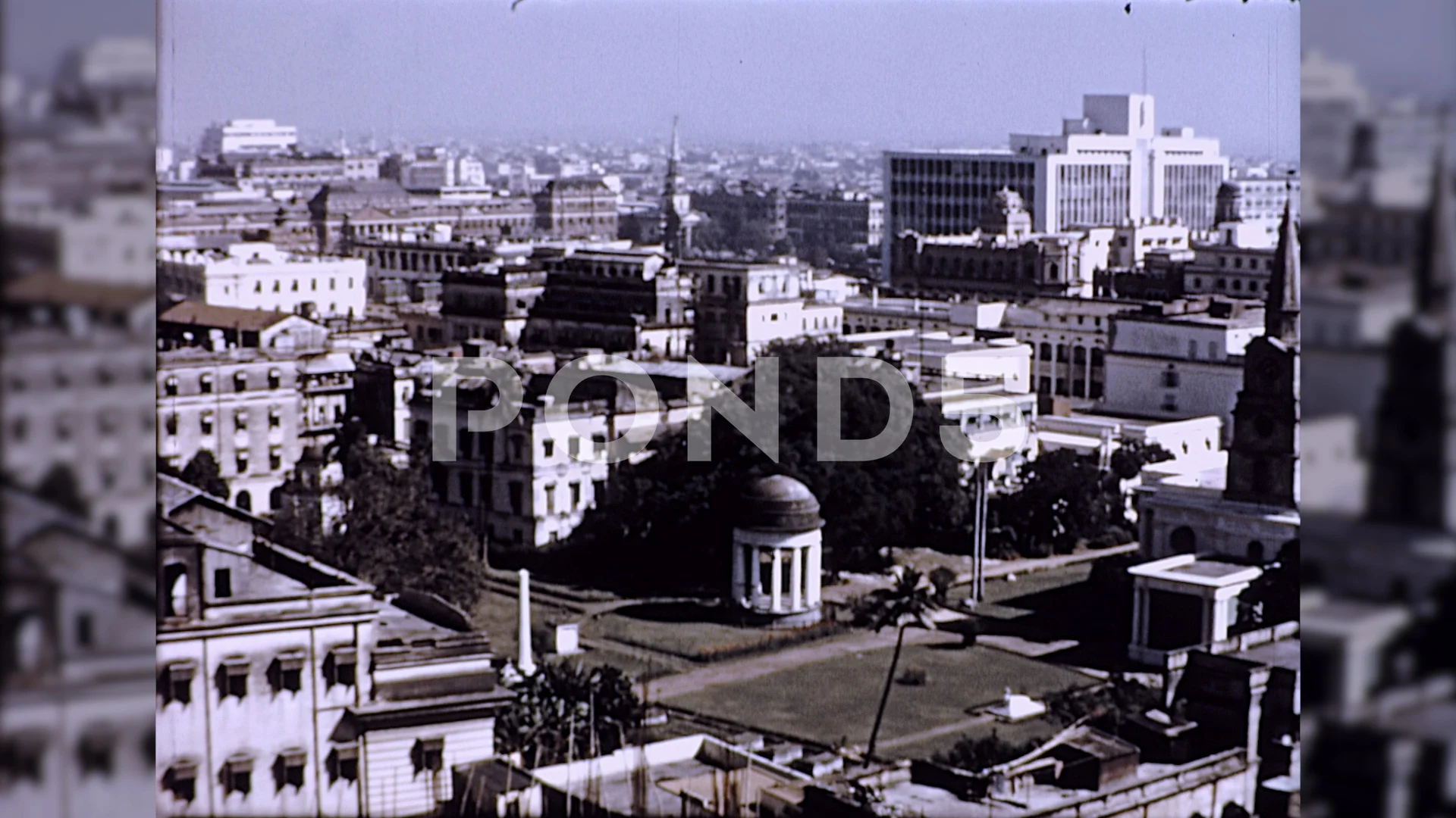 View of the City from the Ochterlony Monument, Calcutta]. Artist