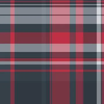 1950s plaid seamless textile, equal background texture tartan. Diamond vect.. 스톡 일러스트