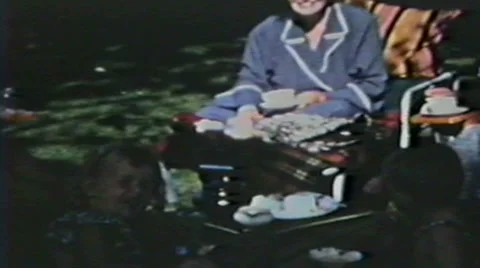 1950's - small boy - Niagara falls Stock Footage 6530234