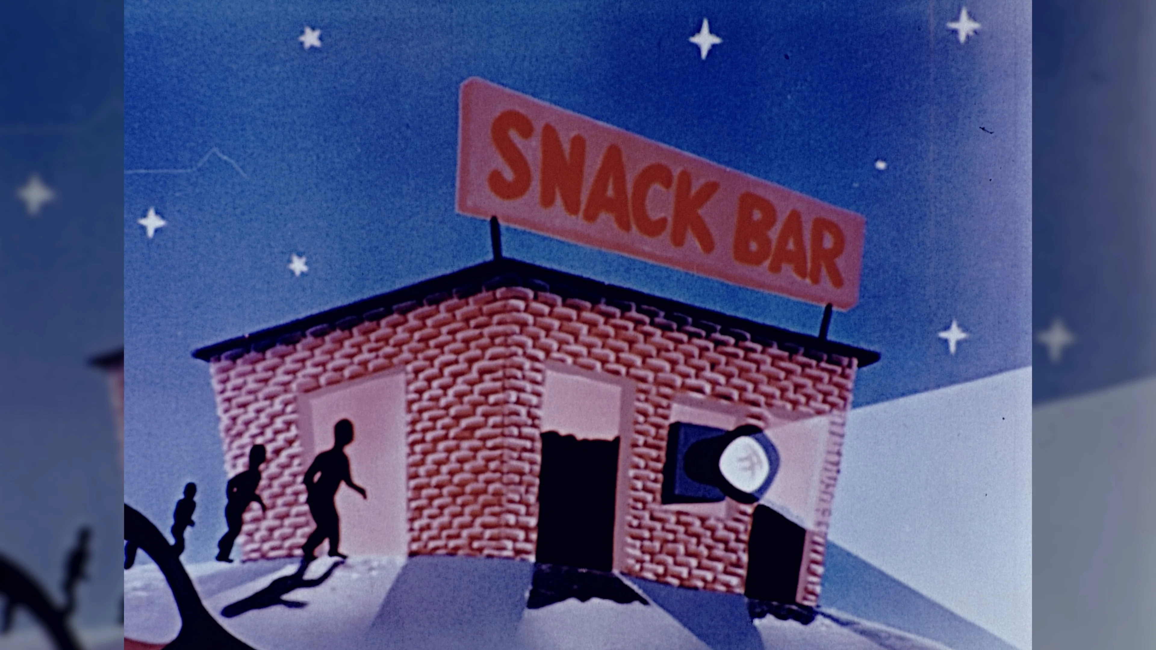 SNACK BAR CONCESSIONS MOVIE THEATER MENU RETRO SIGN REMAKE