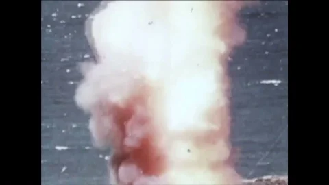 1950s - Strategic Air Command works on developing nuclear deterrents; the US Stock Footage