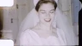 1950s WEDDING Love Beautiful Young Happy Bride Marriage Vintage Film Home Movie HD Footage