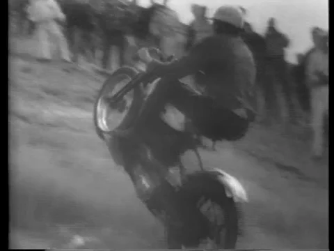 1950s Widow Maker Motorcycle Hill Climb Vidéo 81933277