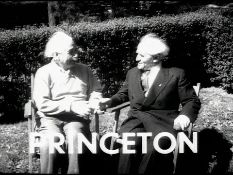 1951-Albert Einstein / USA / 1950-1959 Stock Footage 77860346