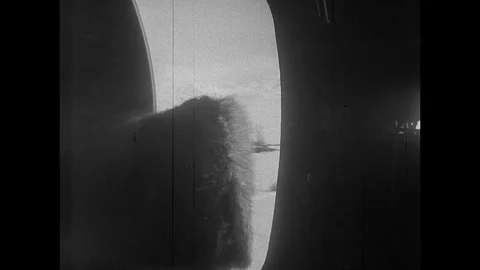 1952-Blizzard / Agriculture / USA / 1952 Stock Footage