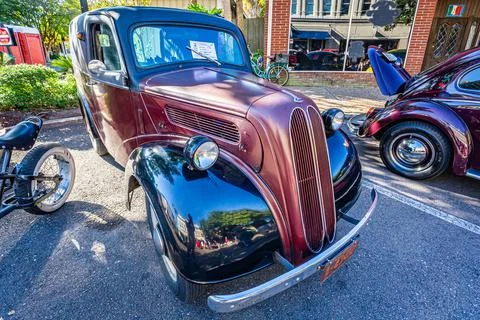 1952 Ford Thames E83W Light Commercial Panel Van Stock Photos