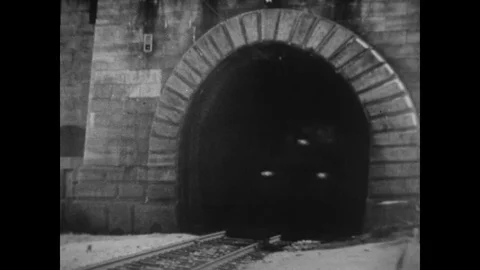 1952-Orient Express / Railway Ride / Europe / 1952 Stock Footage