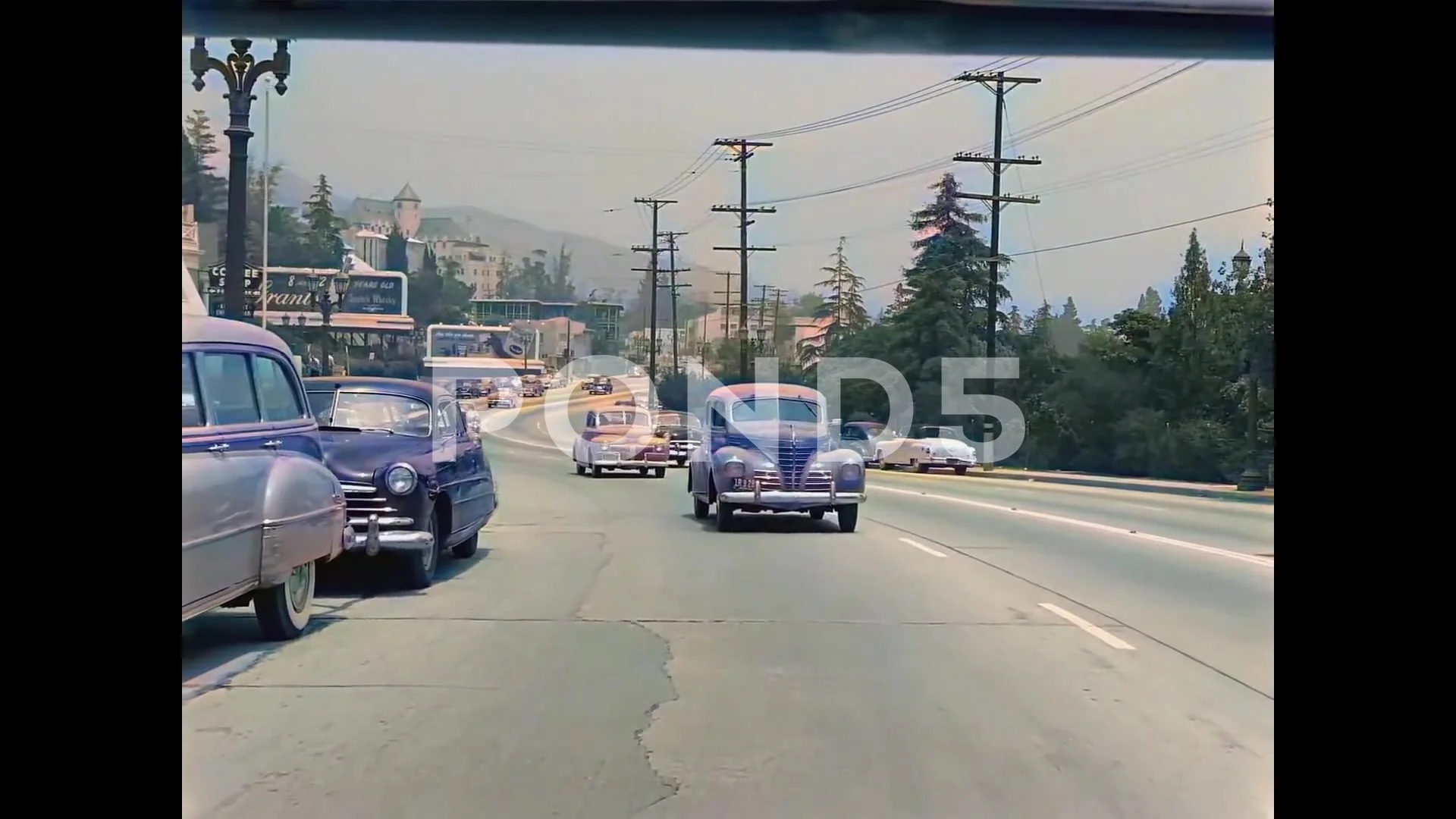 See What It Was Like To Drive Down Sunset Blvd in Hollywood in 1952  Colorized Film Footage — GeekTyrant