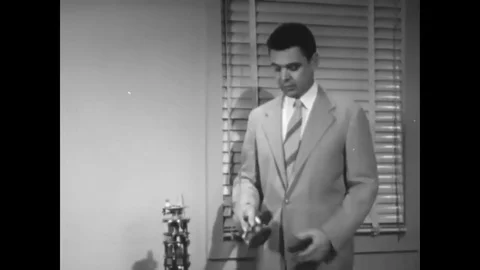 1953 - The function of the base plate, and future of Project Tinkertoy 스톡 동영상 83078673