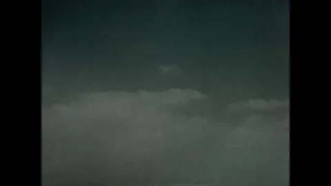 In 1953, the function of a helicopter is explained as compared to traditional Video stock 83167294