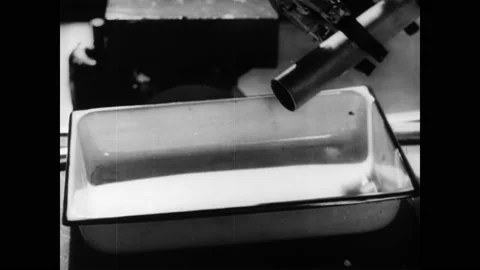 1953 - Scientists work at an Atomic Energy Commission Plant. Stock Footage 159138007