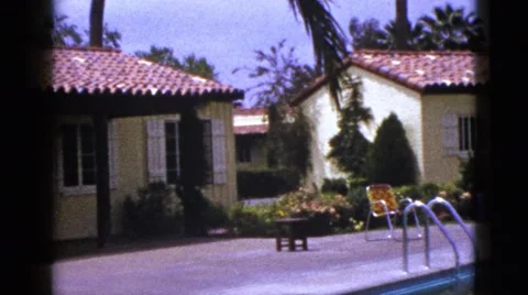 1953: vacation spot CALIFORNIA Stock Footage