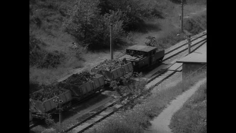 1954-Transport / Postwar Period / Germany / 1954 Stock Footage