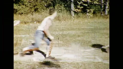 1954 - A young priest who excelled at baseball as a seminary student goes on to Stock Footage 152538853