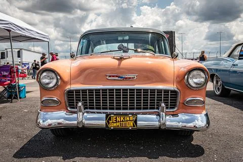 1955 Chevrolet 210 2 Door Sedan Stock Photos