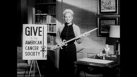 1955-Judy Holliday / Appeal for Money / USA / 1955 Stock Footage