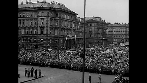 1955 - A Military Parade Marks A Change  