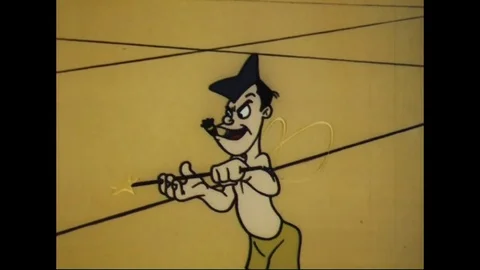 1955 - A technical gremlin first class c... | Stock Video | Pond5