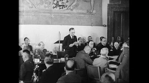 1955-Wiedergeburt einer Nation / Postwar Period / Germany / 1945 - 1955 Stock Footage 77907366