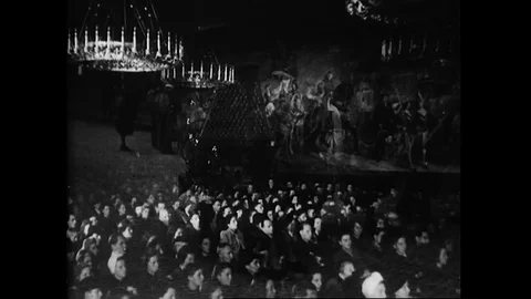 1955-Wiedergeburt einer Nation / Postwar Period / Germany / 1945 - 1955 Stock Footage