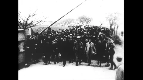 1955-Wiedergeburt einer Nation / Postwar Period / Germany / 1945 - 1955 Stock Footage
