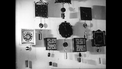 1955-Wiedergeburt einer Nation / Postwar Period / Germany / 1945 - 1955 Stock Footage