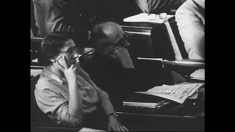 1955-Wiedergeburt einer Nation / Postwar Period / Germany / 1949 - 1955 Stock Footage
