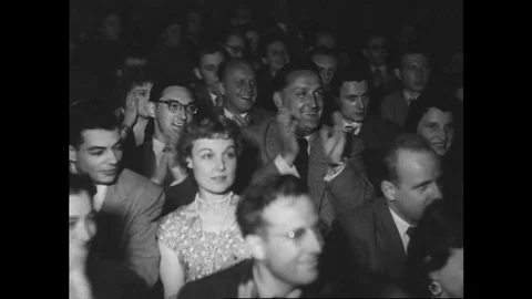 1955-Wiedergeburt einer Nation / Postwar Period / Germany / 1949 - 1955 Stock Footage