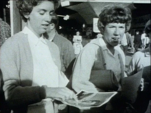 1956-Elvis Presley / Performance / USA / 1950-1959 Stock Footage