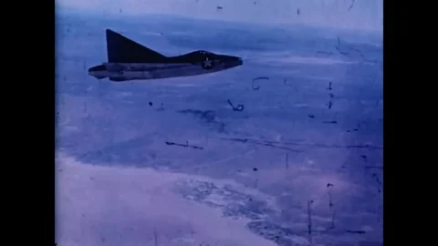 1956 - A high school teacher informs pupils of an upcoming essay test and a Stock Footage 79530223