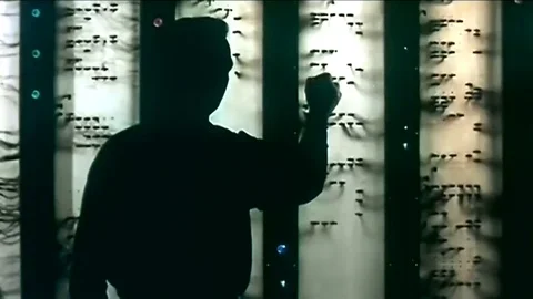 1956 - Myriad tools are constructed at a steel plant. Stock Footage