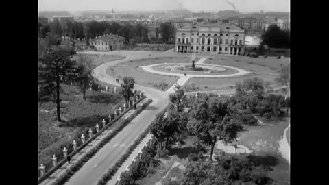 1957 - Engineers are seen at work in the Soviet Space Program. Stock Footage 117058706