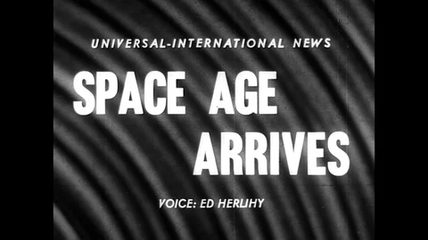 1957-Space Program / USA / USSR / 1957 Stock Footage 77992985