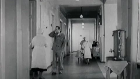 1957.. Study of mental illness and their treatment.  (37) Stock Footage 236662894