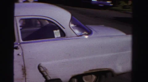 1958: car is seen MINNESOTA Stock Footage