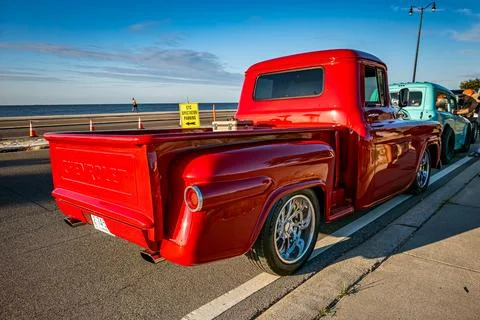 1958 Chevrolet Apache 3100 Stepside Pickup Truck Stock Photos