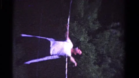 1958: father is seen playing with children MINNESOTA Stock Footage