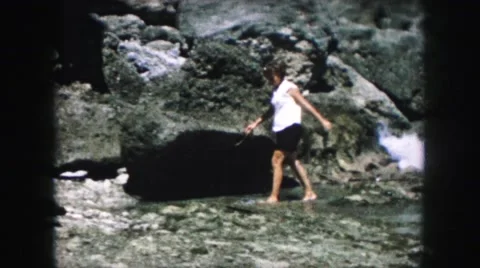 1958: a fountain is seen AMES, IOWA Stock Footage