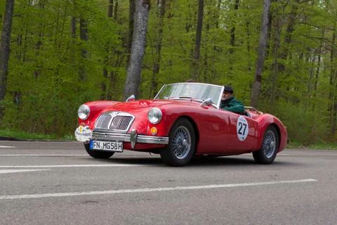 1958 MG A Stock Photos