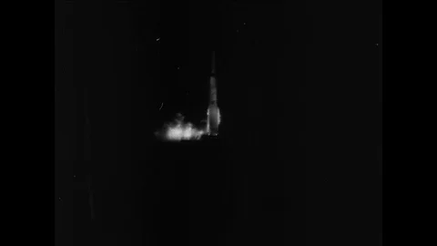 1958-Raumsondenprogramm / NASA / Cape Canaveral / USA / 1958 Stock Footage
